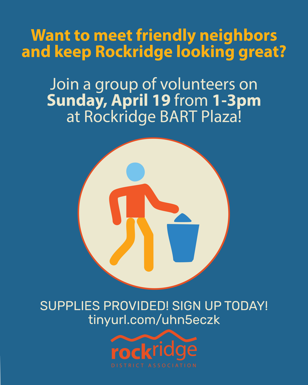 Rockridge Earth Day Clean Up