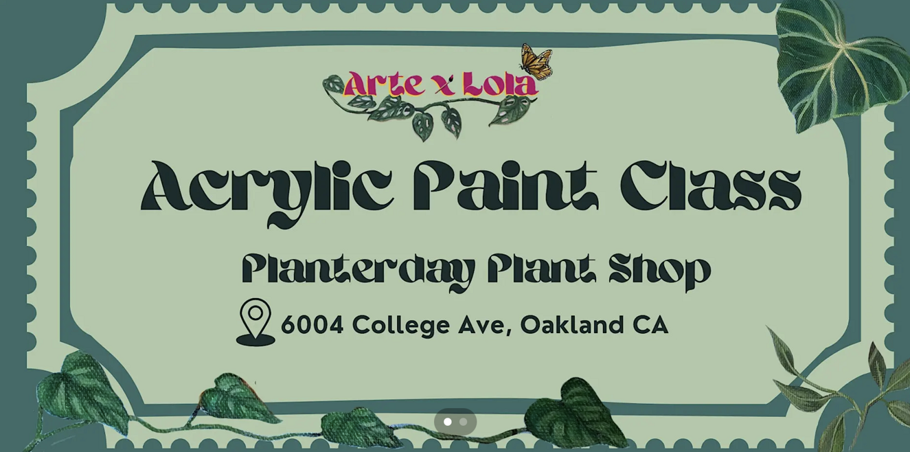 Acrylic Paint Class
