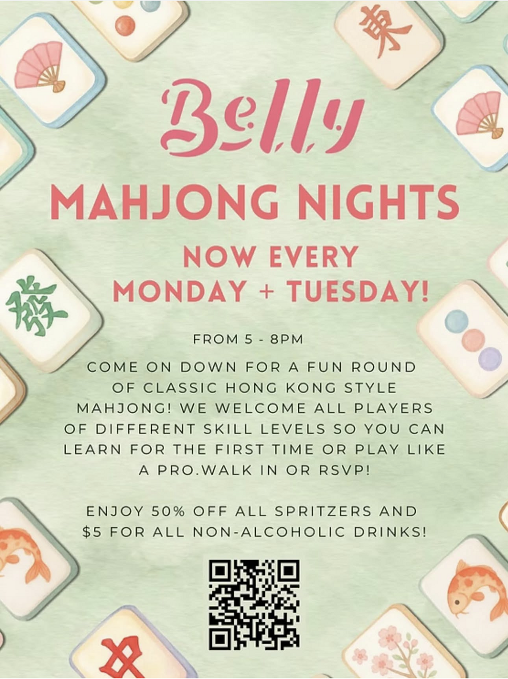 BELLY MAHJONG NIGHTS