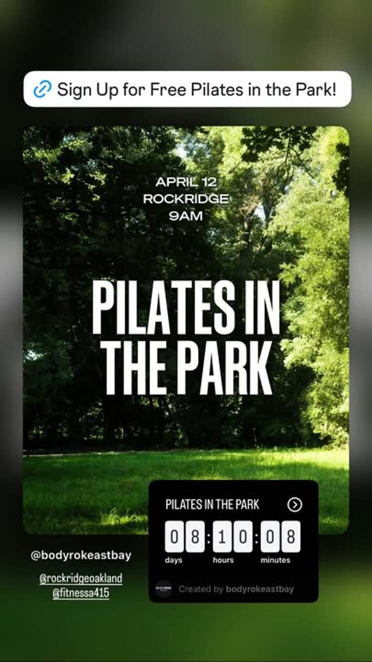 PILATES IN THE PARK