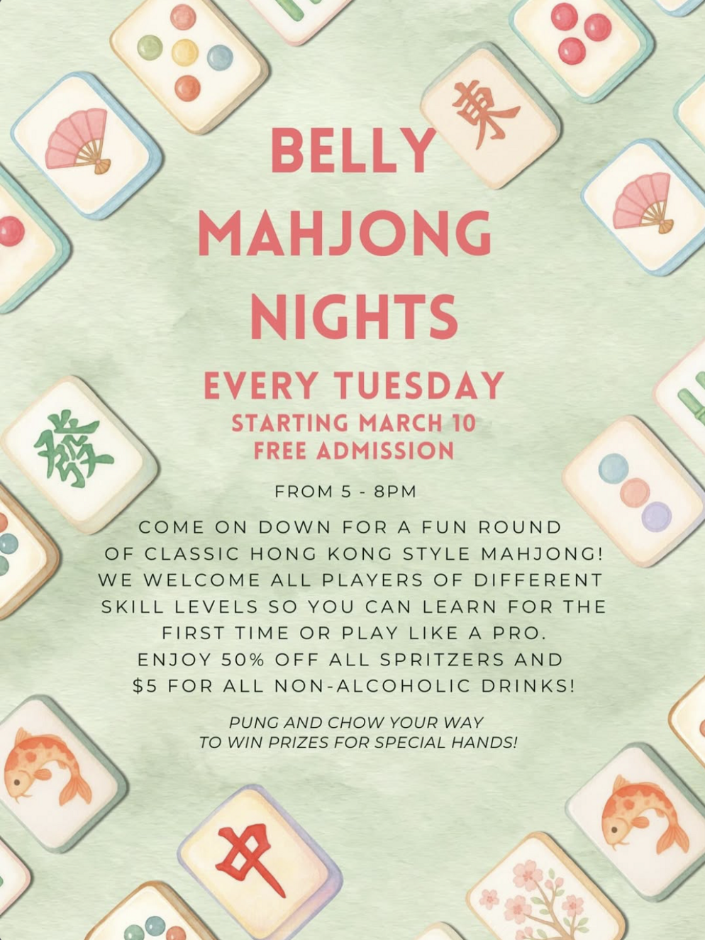 BELLY MAHJONG NIGHTS