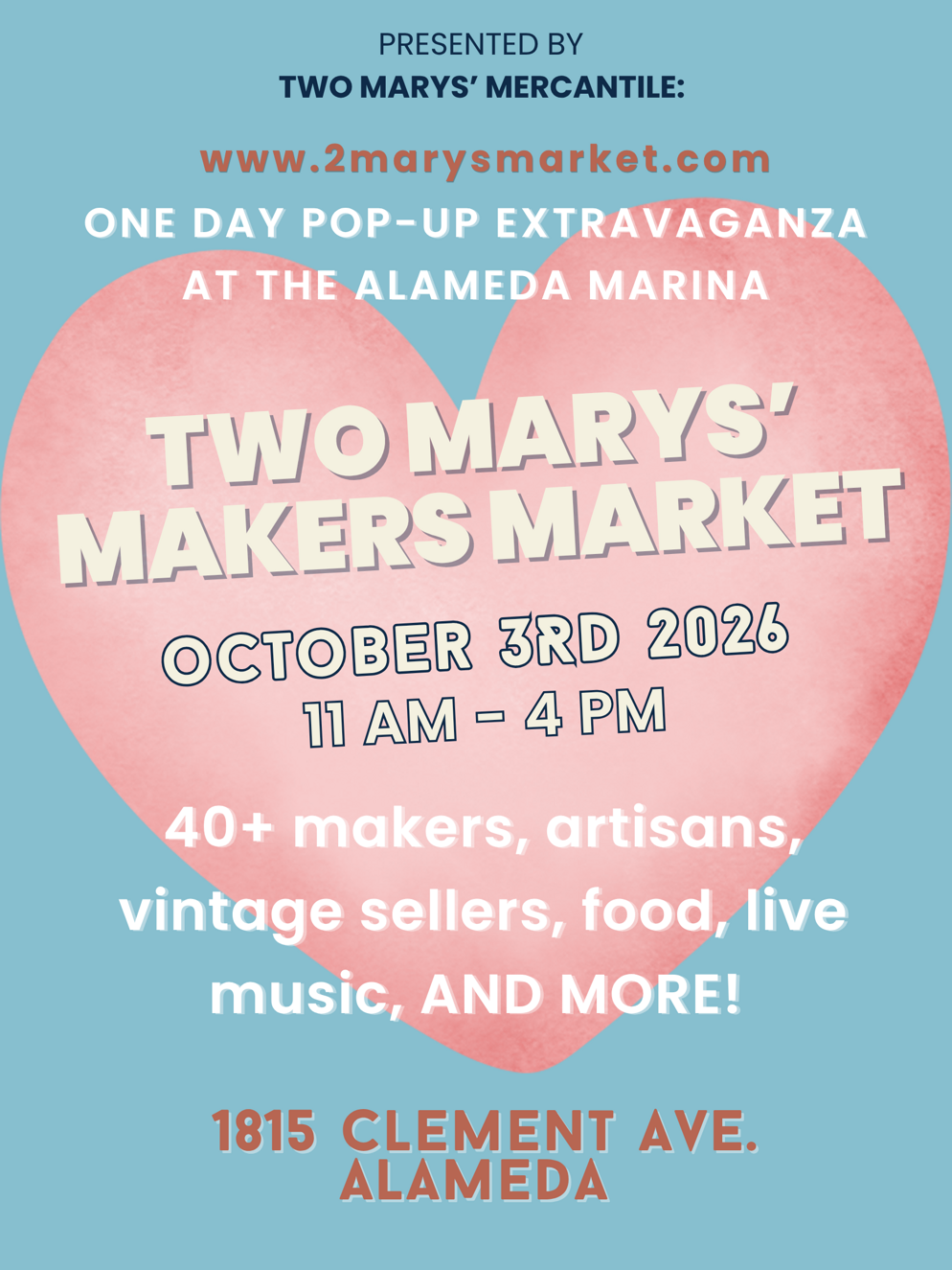 Two Marys' Markers Market