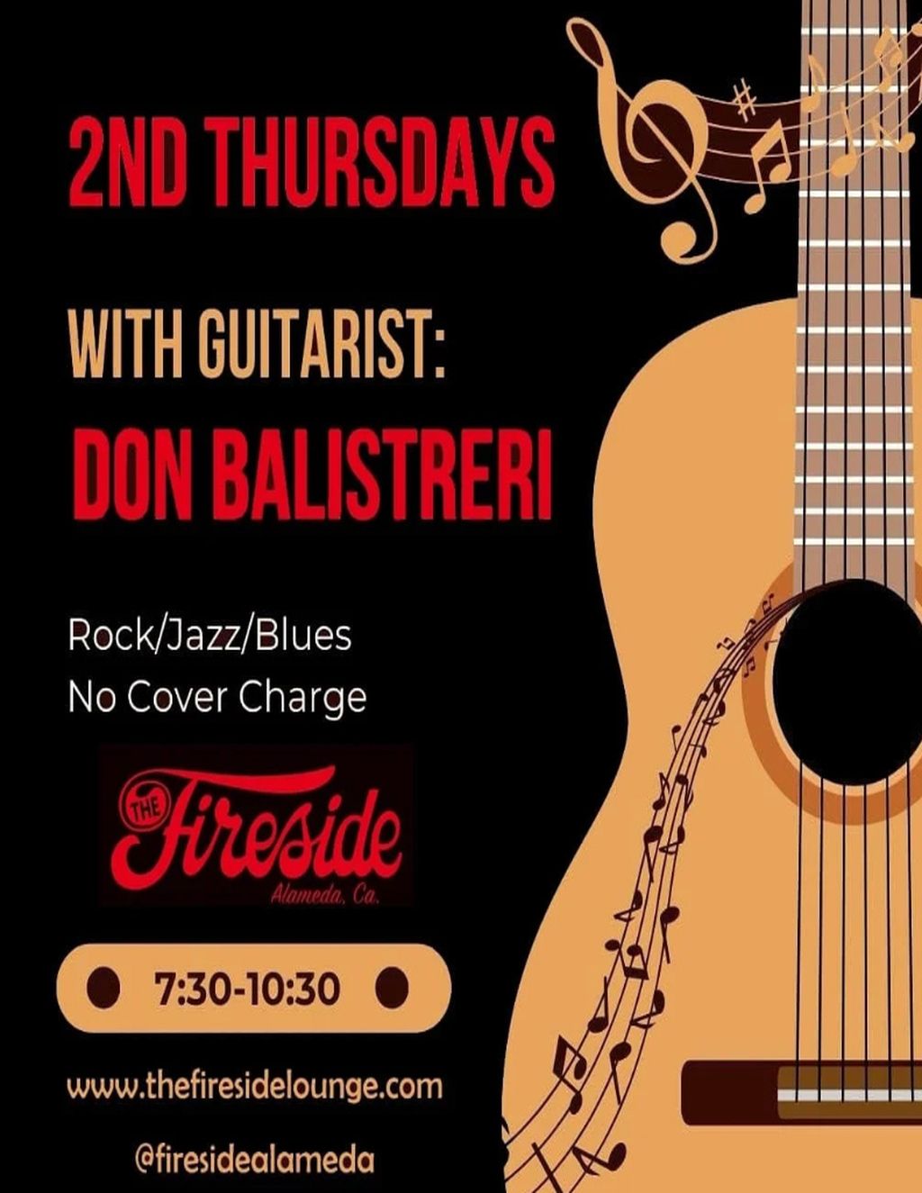 2ND THURSDAYS WITH GUITARIST: DON BALISTRERI